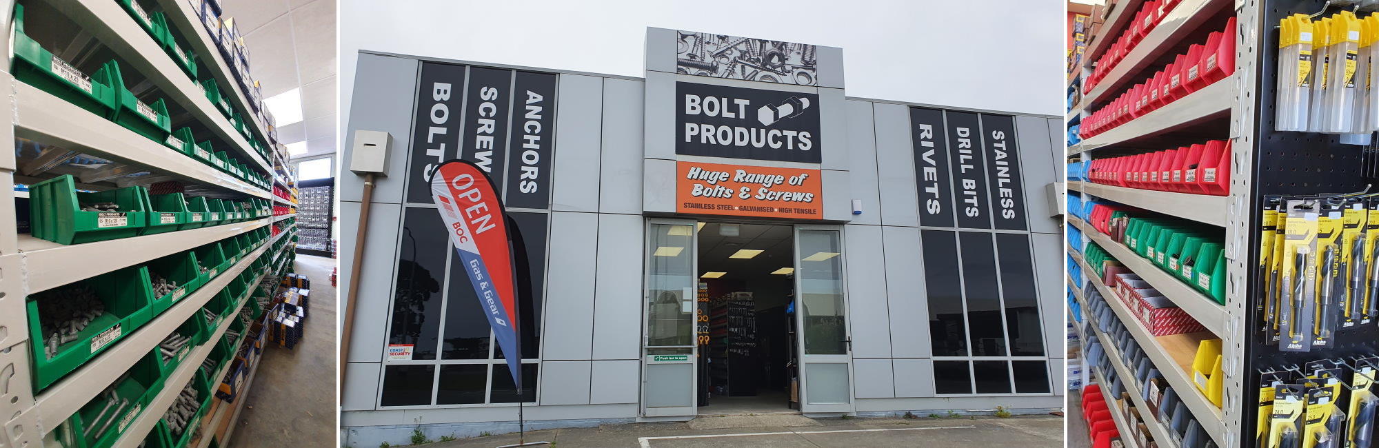 Bolt Shop NZ Nuts, screws, chain and rigging Kapiti